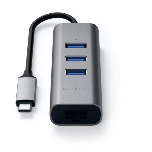 Hub USB Satechi Aluminium Hub 2in1 USB-C na Arena.pl