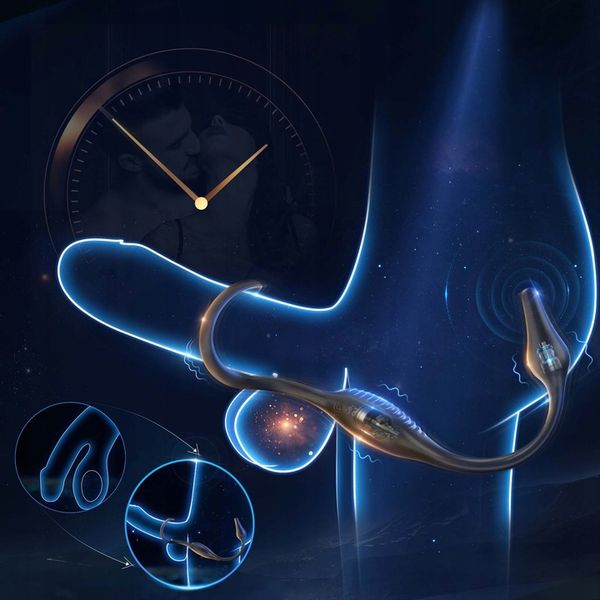 Masażer prostaty Cock Ring 7 trybów wibracji zdjęcie 11