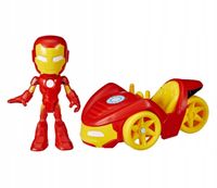 MARVEL SPIDEY I SUPER-KUMPLE FIGURKA IRON MAN Z POJAZDEM F3922