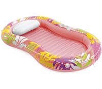 Dmuchany fotel leżanka 206x122 cm INTEX 57803 różowy