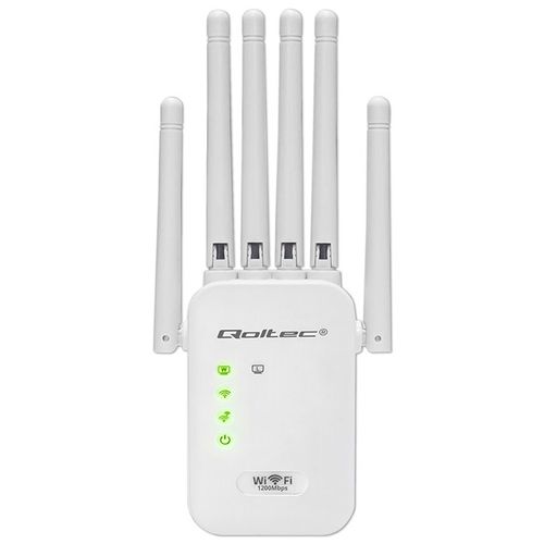 Qoltec Repeater WiFi 6 AX1200 6 anten na Arena.pl