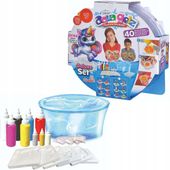 AQUA GELZ ZESTAW KREATYWNY DELUXE 9 KOLORY ŚWIECĄCY ŻEL
