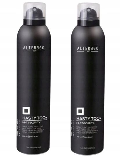 AlterEgo HASTY TOO Hi-T Security x2 SPRAY Termoochronny Do Włosów zdjęcie 1