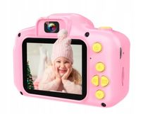 Aparat kamera dla dzieci Gavgroom 12MP 2 Cal 1080P HD różowy P10A27