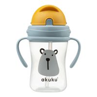 AKUKU A0203 Bidon z chowaną słomką MIŚ