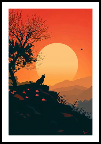 Plakat 40x60cm Kocie Wzgórze na Arena.pl