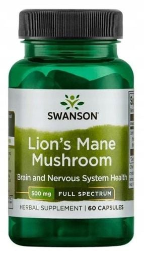 SWANSON FS LIONS MANE (soplówka jeżowata) 60kaps na Arena.pl
