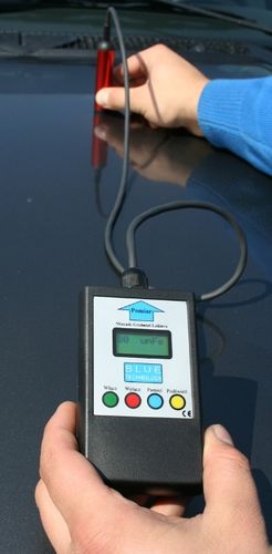 Miernik grubości lakieru Czujnik Tester MGR-10-S-AL Stal, Alu. Sonda Płaska na Arena.pl