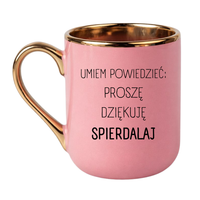 Elegant Różowo-Złoty 330 ml