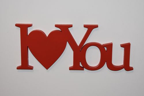 Napis I love You na Arena.pl