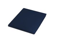 Prześcieradło satyna bawełniana ciemny granat 026/160x220