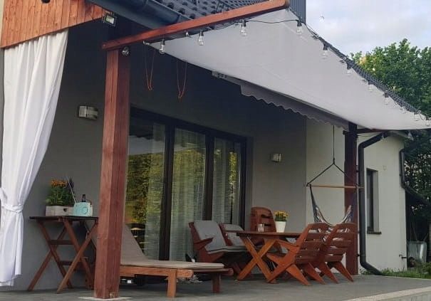 ŻAGIEL PRZECIWSŁONECZNY OGRODOWY ROZSUWANY 1,5X5M zdjęcie 6