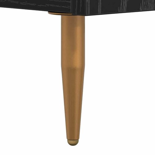 Bufet Czarny dąb 34 x 34.5 x 90 cm Materiał drewnopochodny na Arena.pl