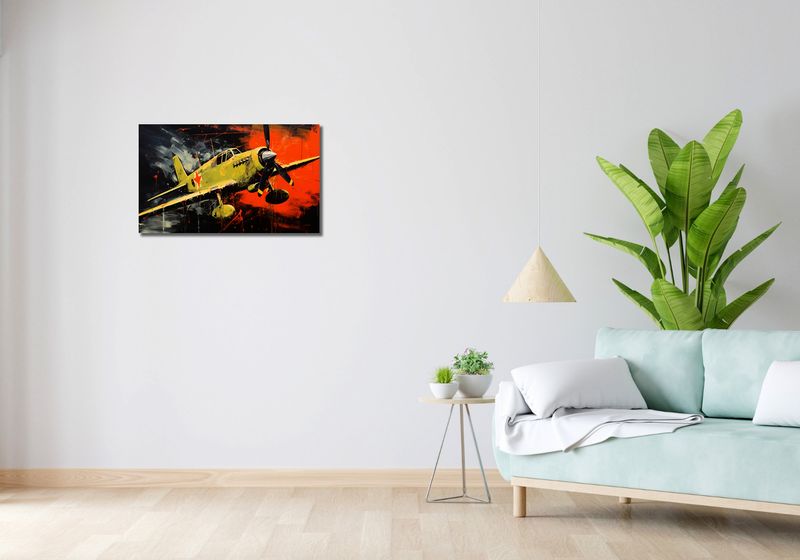 Obraz 70x40cm Barwny Przelot zdjęcie 2