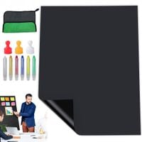 FOLIA TABLICOWA MAGNETYCZNA 200X100CM DO PISANIA KREDĄ DLA DZIECI I BIURA