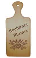 Deska grawerowana Dla Kochanej Mamy   33 x 14 cm    -  P659W12