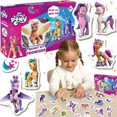 zestaw magnesów my little pony przyjaciele kucyki kolorowe dla dzieci