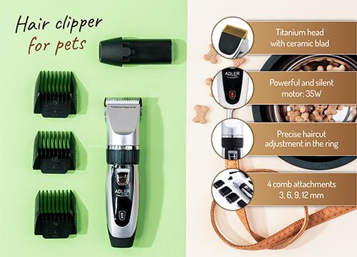 AD 2823 Strzyżarka dla zwierzt zdjęcie 6