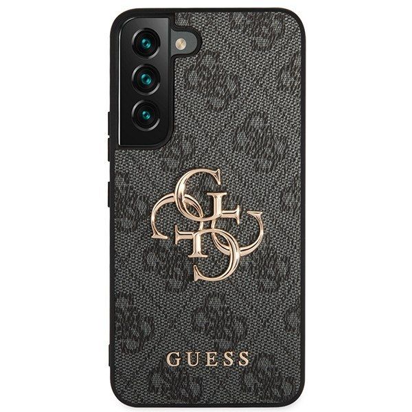 Guess GUHCS23S4GMGGR S23 S911 szary/grey hardcase 4G Big Metal Logo zdjęcie 3