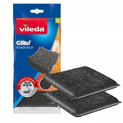 zmywak vileda glitzi power inox 2 szt. na Arena.pl