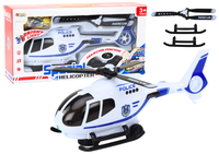 DLA DZIECI HELIKOPTER POLICYJNY JEŻDŻĄCY ŚWIATŁA DŹWIĘKI