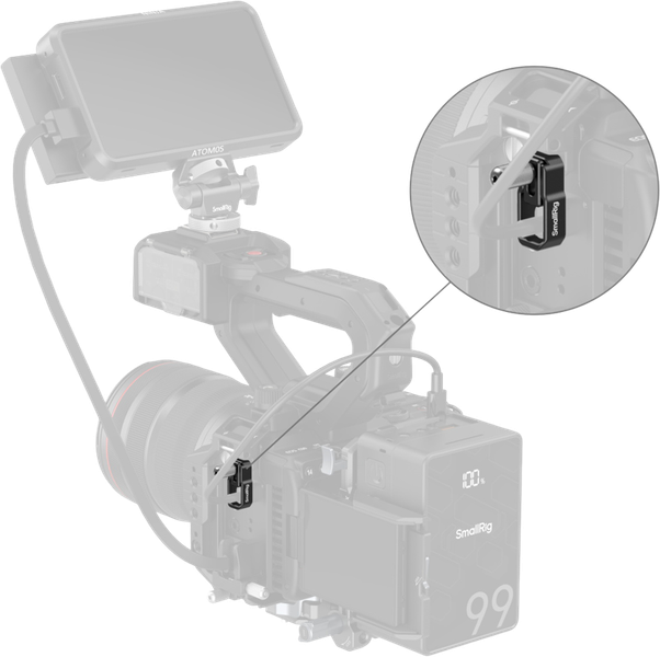 SmallRig 5660 Zacisk kablowy USB-C do klatek Canon EOS C50 zdjęcie 4