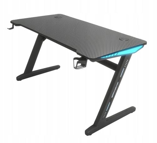 Biurko Gamingowe Komputerowe Stół dla Gracza Nowoczesne LED 120 cm na Arena.pl