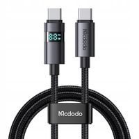Mcdodo CA-5610 Kabel USB-C do USB-C szybkie ładowanie 100W wyświetlacz LED