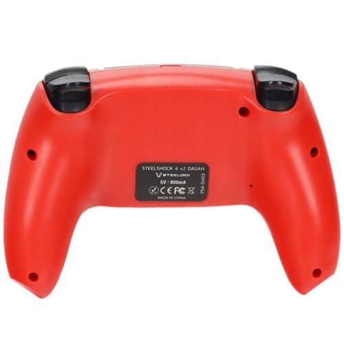 Gamepad SteelDigi Steelshock 4 V2 PS4 Czerwony na Arena.pl