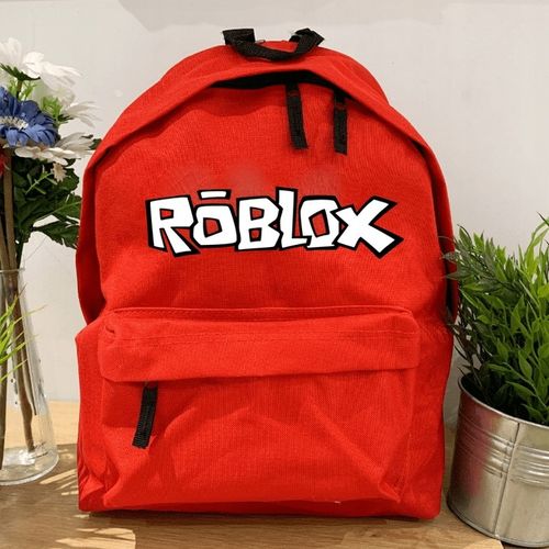 Zestaw do Szkoły Czerwony Plecak + Piórnik + Pin Postać z Gry Roblox na Arena.pl