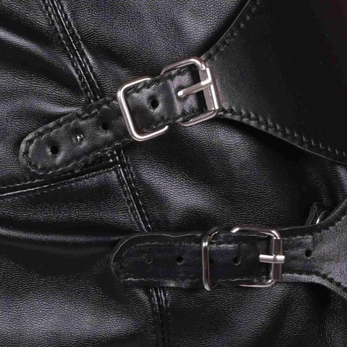 blindfolded mask with breathable ball gag   black na Arena.pl