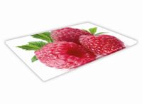 SZKLANA DESKA KUCHENNA 60x30 53d Maliny