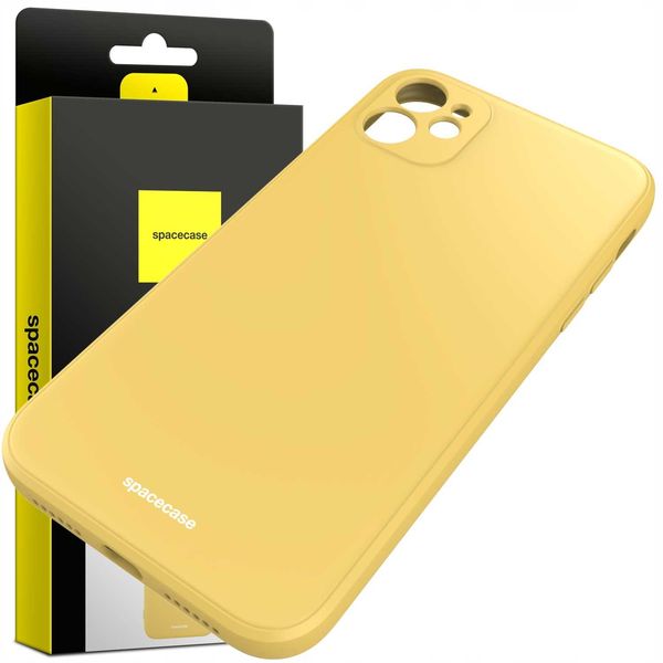 Spacecase Silicone Case Iphone 11 Yellow zdjęcie 10