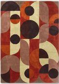 Decor Cosmo Red Pale Green 095203