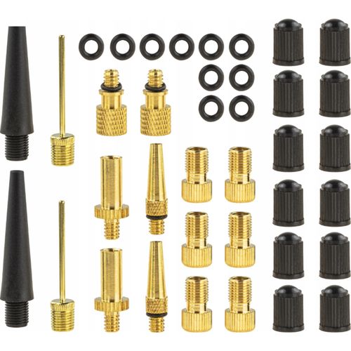 Zestaw adapterów do pompki 36 szt. końcówki uniwersalne Falon-Tech na Arena.pl