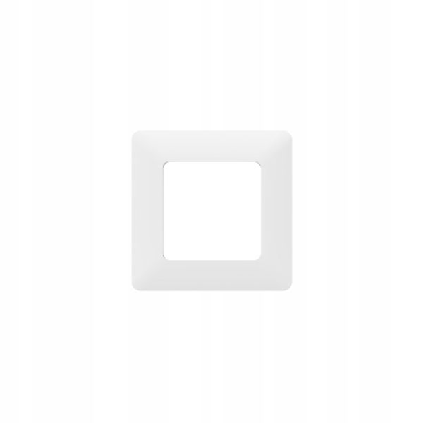 Pojedyncza ramka biała seria RM PSMART zdjęcie 1