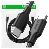 kabel usb-c do usb-c pd ugreen  us286 power delivery 60w 1m (czarny)