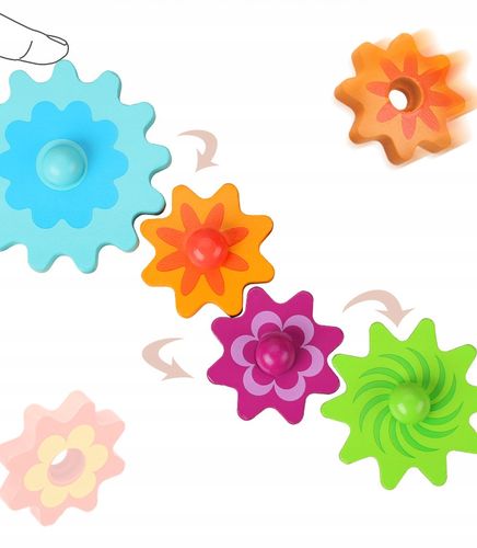 drewniane klocki grzybki jhtoy-617 na Arena.pl