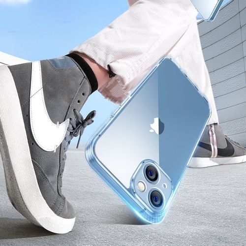 etui do iphone 14 plus z żelową ramką protective case przezroczyste na Arena.pl