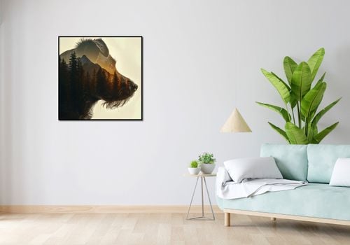 Plakat 80x80cm Psi Duch Lasu na Arena.pl