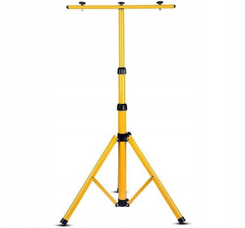 Halogen LED Statyw Budowlany Naświetlacz 2x50W LED + przewód + wtyczka na Arena.pl