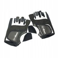 SKÓRZANE RĘKAWICZKI FITNESS SPORTOWE NA TRENING JAKOŚĆ - GymBeam S damskie