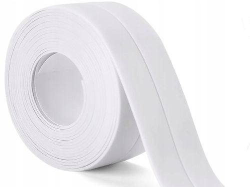 5X TAŚMA USZCZELNIAJĄCA DO WANNY BRODZIKA UMYWLKI ZLEWU 38mm X 3,2m MOCNA na Arena.pl