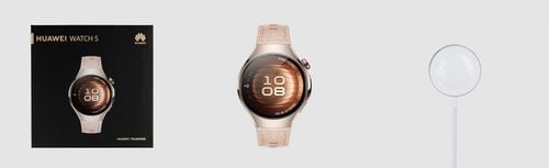 Smartwatch HUAWEI Watch 5 Elegant 42mm Beżowy na Arena.pl