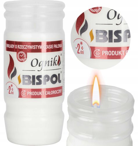 bispol - wkład zalewany ognik wp2n - 30 szt. na Arena.pl