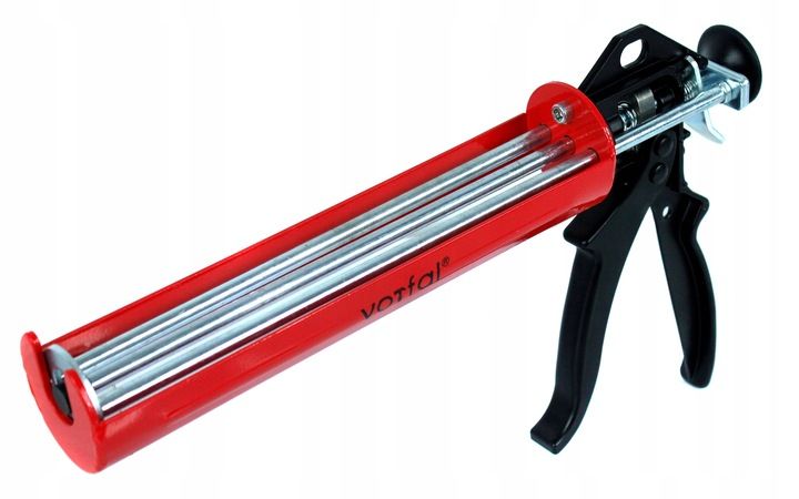 WYCISKACZ PISTOLET DO SILIKONU MAS POTRÓJNY EKSTRA MOCNY KLEJU AKRYLU zdjęcie 4