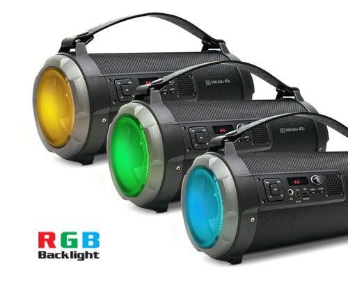 Głośnik przenośny REAL-EL X-730 Bluetooth na Arena.pl