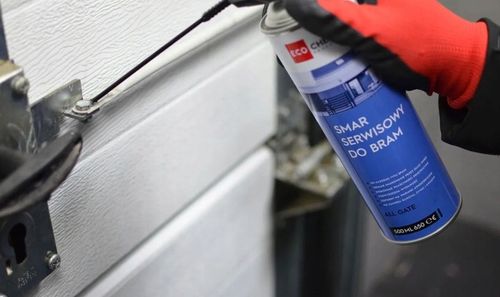 SMAR W SPRAYU DO BRAM GARAŻOWYCH PRZESUWNYCH 500ml LIN ŁAŃCUCHÓW na Arena.pl