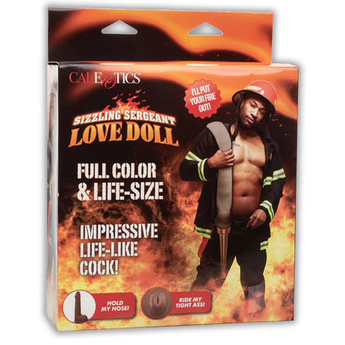 Męska Sex Lalka Umięśniony Strażak - Sizzling Sergeant - Calexotics na Arena.pl