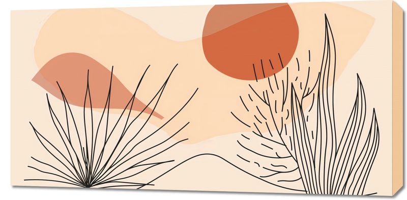 Obraz 100x50cm Miękka Roślinność zdjęcie 1